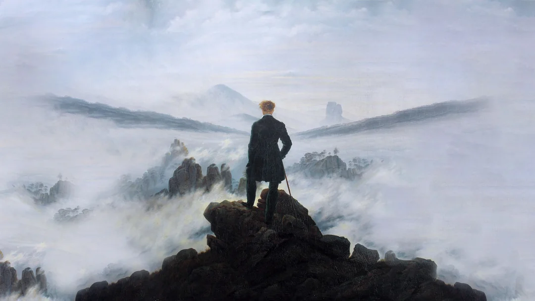 Wanderer above the Sea of Fog, Caspar David Friedrich